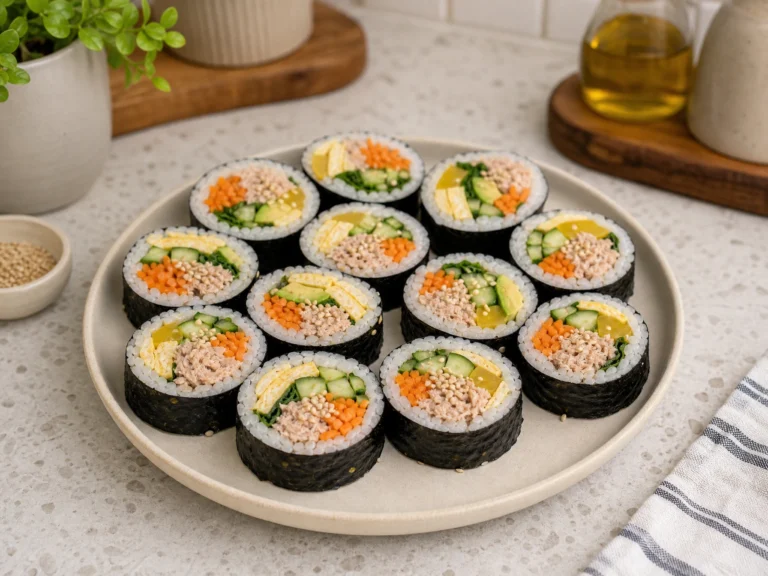 Healthy Tuna Gimbap Recipe: A Simple Korean Meal Packed with Protein