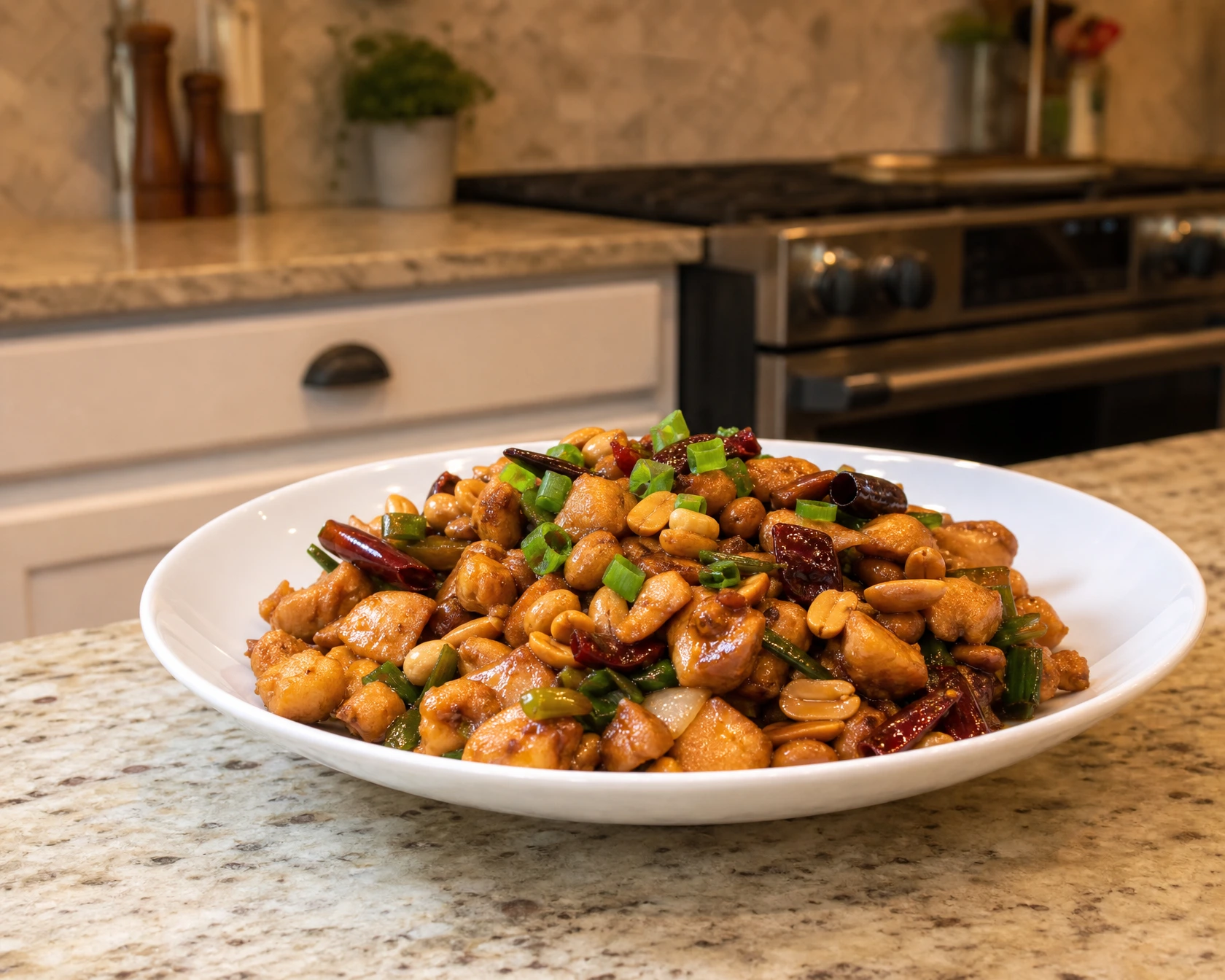 Easy Homemade Kung Pao Chicken